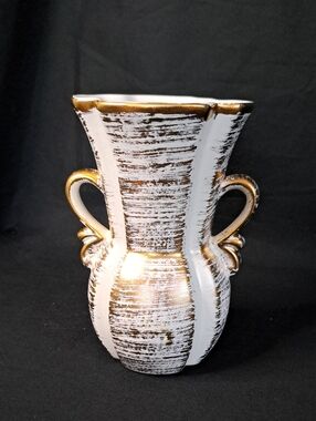 Vintage Royal Haeger "Gold Tweed" Vase